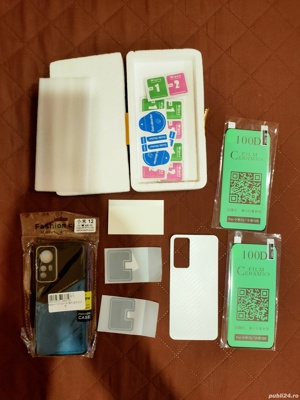 Accesorii Xiaomi 12   12X   12s folii față, spate și camere - imagine 5