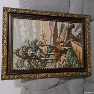 Vand 2 goblenuri cusute manual - imagine 1