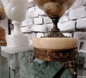 Veioze vechi din marmura / Lampi/ Lampadare - imagine 5