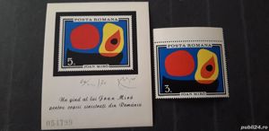 Timbre Romania-Picturi II,8 poze,nestmpilate,MNH. - imagine 2