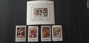 Timbre Romania-Picturi II,8 poze,nestmpilate,MNH. - imagine 8