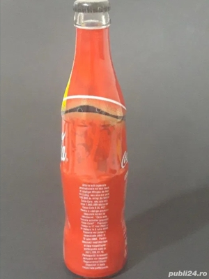 Sticla de colectie Coca-Cola , Editie speciala 2004 - Cristian Chivu - imagine 3