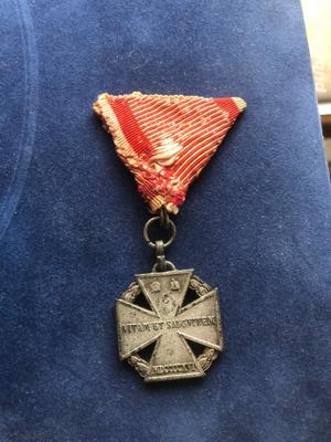 Crucea de razboi Austro-Ungaria 1916 Karl Truppen Cross