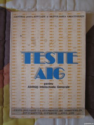 Carte - Teste AIG (abilitati intelectuale generale)