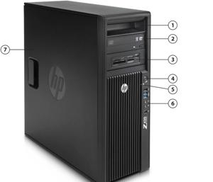 Workstation HP Z 420, multimedia cu interfeta si audio de studio,xeon octacore 16 thread,64gb ram. - imagine 3
