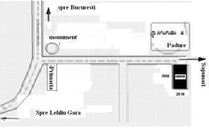 1150 mp teren intravilan lehliu sat - imagine 3