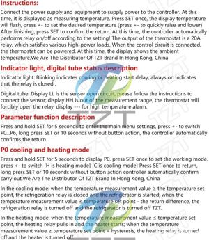 Termostat controler temperatura pt incalzire incubator oua pui gaina acvarii - imagine 7