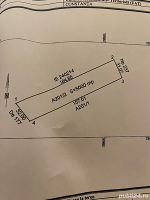 Teren 5000 m2 in Constanta zona Boreal plus. - imagine 4