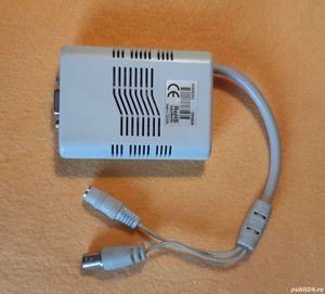Convertor VGA, Suporti camere video supraveghere, telecomanda, obiectiv CS  - imagine 5