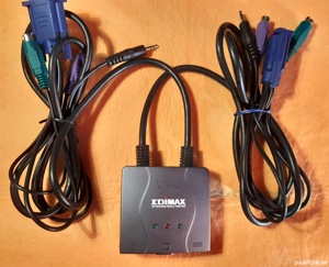 Switch KVM - Edimax PS2 , adaptor usb la PS2 - imagine 4