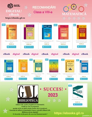 Carti de matematica - editura GIL - format digital (pdf) - imagine 2