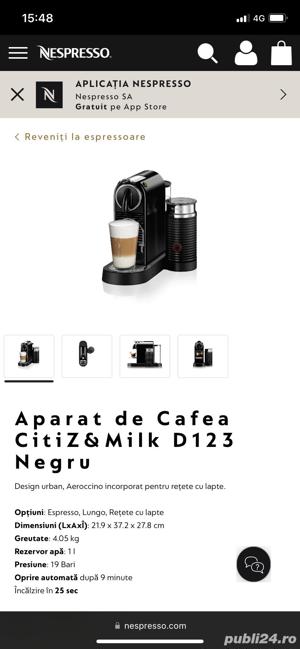 Expresor de cafea  Nesspresso NOU 