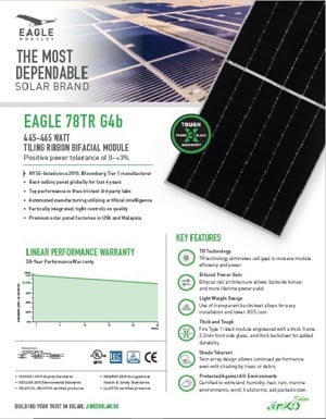 Panouri fotovoltaice 455Wp JINKO Solar PERC mono BIFACIALE incl TVA 21%