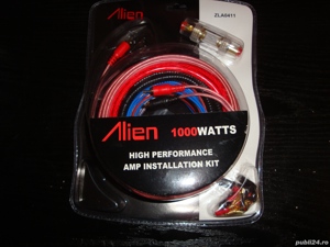 set complet cabluri rca amplificator auto subwoofer boxe 1000w