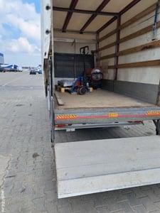 Transport orice marfa cu peugeot boxer cu lift hidraulic