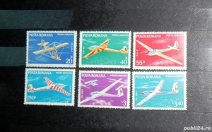 Timbre  Aviație - planoare  1977
