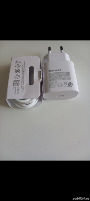 Vând incarcator super fast charging Samsung Nou nouț, la cutie. Calitate.
