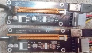 6X PCI-E 1x to 16X PCE164P-NO3 Ver 006 Riser Adapter PCI Express POZE