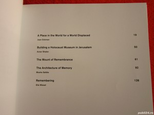 cadou rar Ierusalim Arhitectura memoriei Muzeul Yad Vashem: Moshe Safdie - imagine 7