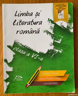 Culegere de Limba și Literatura Română, Clasa a VI-a cu Jurnal de Lectură și de Scriere Creativă - imagine 3