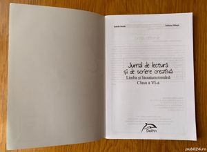 Culegere de Limba și Literatura Română, Clasa a VI-a cu Jurnal de Lectură și de Scriere Creativă - imagine 7