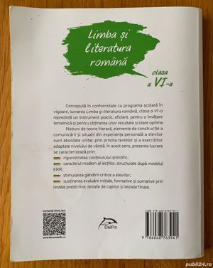Culegere de Limba și Literatura Română, Clasa a VI-a cu Jurnal de Lectură și de Scriere Creativă - imagine 5