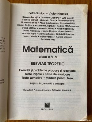Culegere de Matematică Clasa a V-a - imagine 4