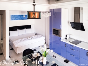 Studio lux in zona Mamaia Nord, loc parcare disponibil + piscina exterioara - imagine 4