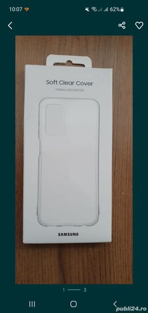 Husa transparenta Samsung A23 Originala