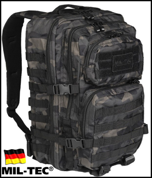 www autenticshop ro  RUCSAC DARKCamo MILTEC GHIOZDAN Tactic Sport Motor Profesional 36Litri IEFTIN
