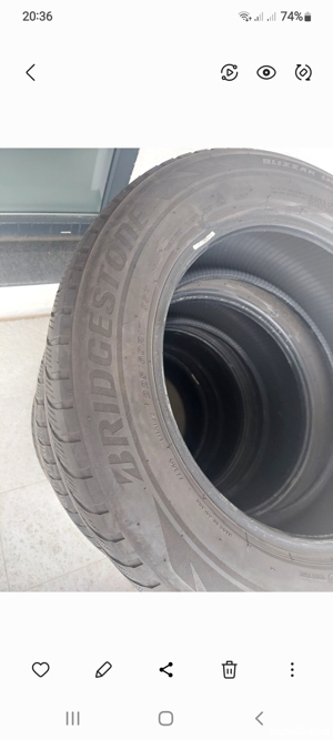 Anvelope Bridgestone iarna  225/60 r17  - imagine 7