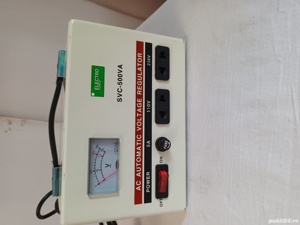 Regulator automat de tensiune tip SVC-500VA - imagine 1