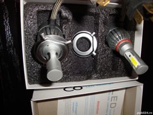 set led auto moto H4 faza lunga scurta 3800lm 36w 12v tansport gratuit