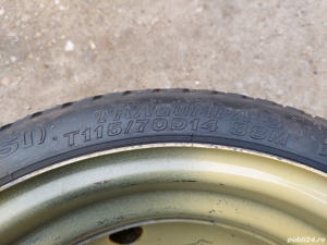 Roata de rezerva slim 4x100 prezoane - imagine 3