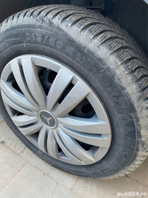 Vând jante otel Mercedes cu senzori r17 - imagine 9