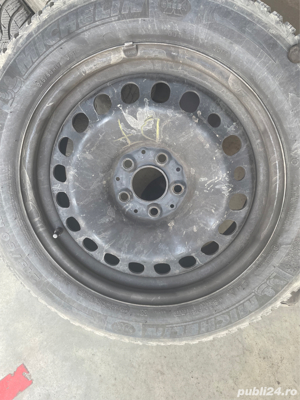 Vând jante otel Mercedes cu senzori r17 - imagine 5