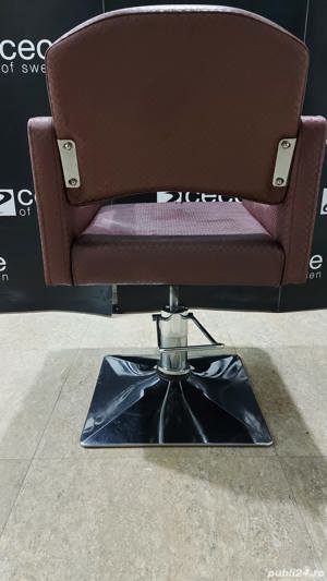 DE VANZARE 6 buc. scaune profesionale in stare foarte BUNA pentru salon/coafor din piele - imagine 3