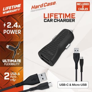 Vand Incarcator auto Energizer LifeTime, 2.4A, MicroUSB + Type C NOU Pret 49 Lei. - Charger - imagine 2