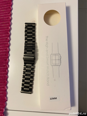 Bratara/curea Ceas smartwatch 22mm metal