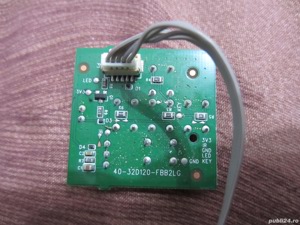 Modul WI-FI Vestel 17WFM07 190416R4+ Modul comanda 40-32D120-FBB2 LG / Placă senzor IR 55E31 - imagine 4