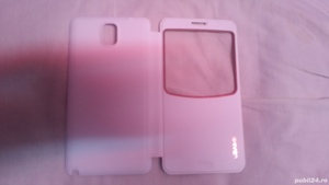 Husa de protectie Flip Cover cu fereastra pentru Samsung Galaxy Note 3 - imagine 2