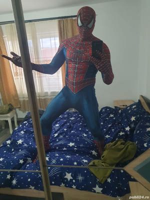 Costume Spiderman copii si adulti, petreceri, Halloween, evenimente, nou - imagine 6