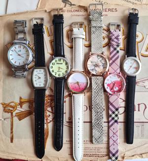 lot de 7 ceasuri, dama si unisex, fashion, bine păstrate