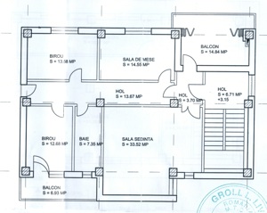 Cladire D+P+1+M 600mp construit - imagine 4