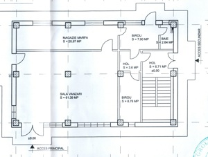 Cladire D+P+1+M 600mp construit - imagine 5