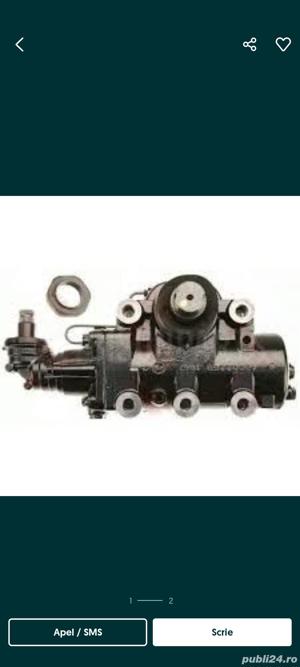 Caseta directie DAF CF 8x4 DAF Xf, inclusiv cap tractor și pentru orice model de 8x4 ACTROS MAN TGA,