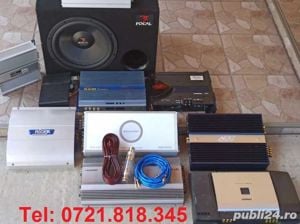 Amplificator statie auto bluetooth 400W....5000W pentru subwoofer sau difuzoare - imagine 5