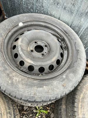 Vand jante originale Dacia logan R15+anvelope vara