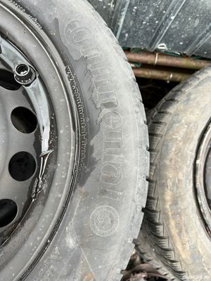 Vand jante originale Dacia logan R15+anvelope vara - imagine 4