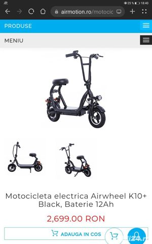 Scuter electric, ca NOU - imagine 7